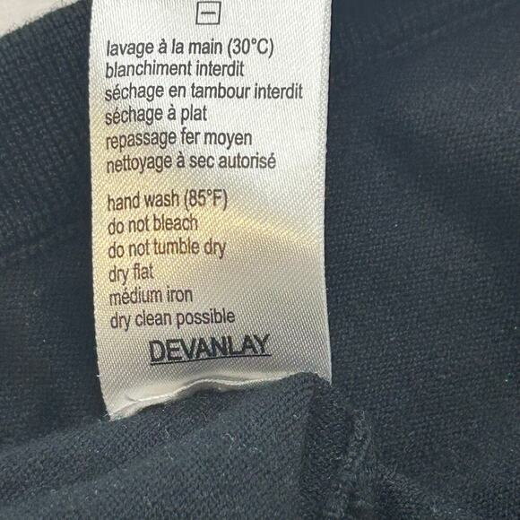 Lacoste women's wool blend mid rise leggings base layer black size S - Picture 8 of 8